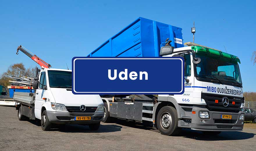 Oud ijzer ophalen Uden